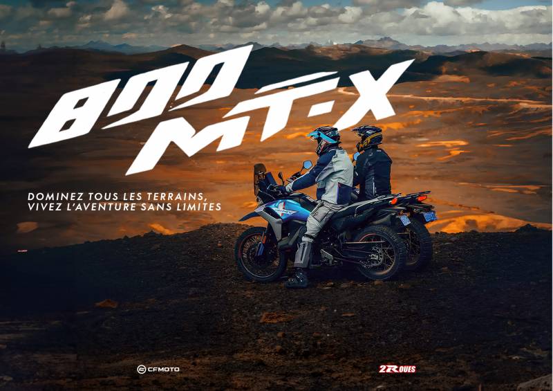 Le nouveau trail CFMOTO : la 800 MT-X